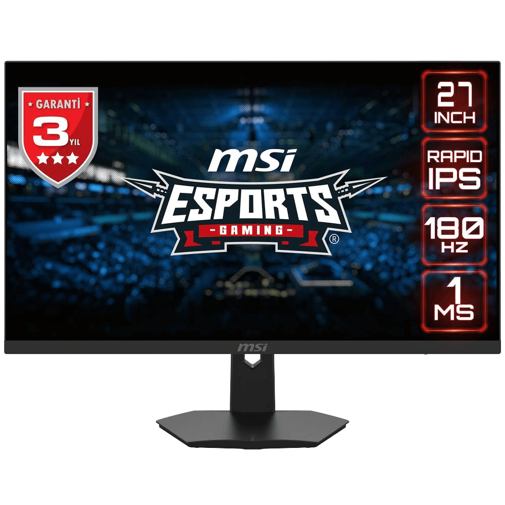 MSI G274F 27" 180Hz 1ms HDMI DP G-SYNC FHD Rapid IPS Gaming Monitör