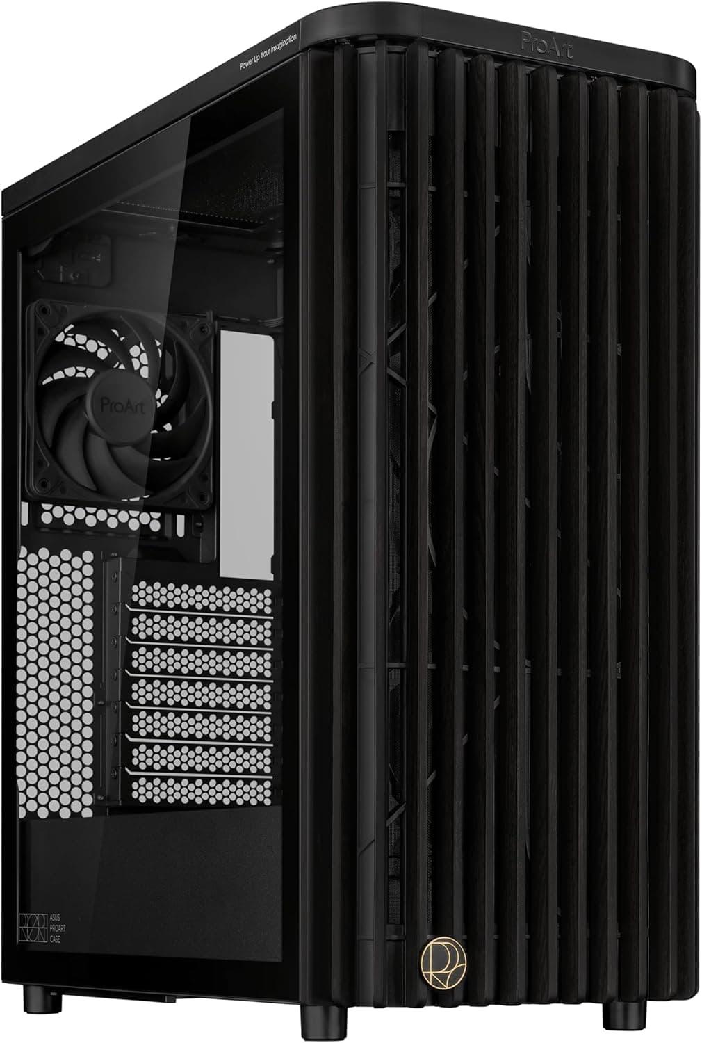 ASUS PROART PA401 WOOD TG PWM Siyah Bilgisayar Kasası