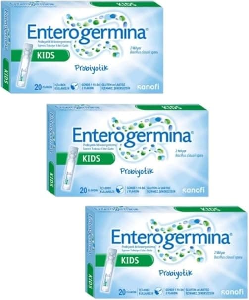 Enterogermina Kids 5 ml 20 Flakon X 3 Adet Mutlu Çocuk Paketi P06192