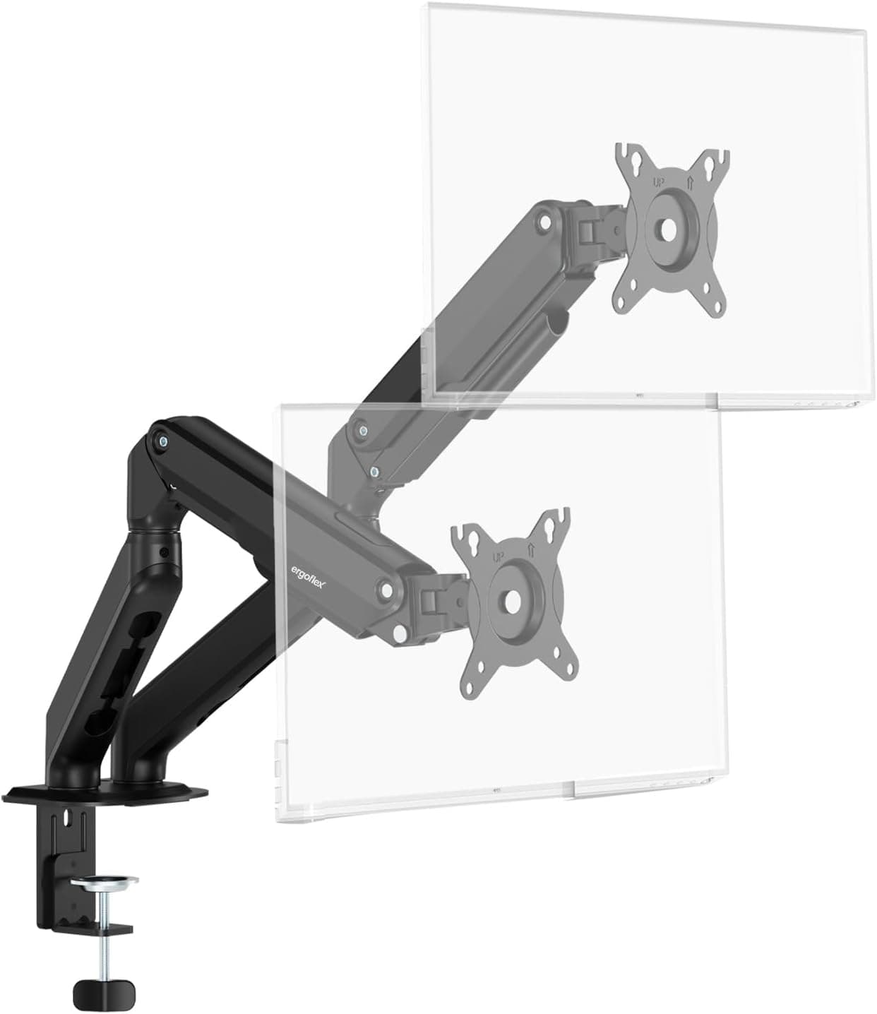 Ergoflex EF X16 Çift Kol 17-32 inch Uyumlu 2-9 kg Amortisörlü Monitör Standı 2026 Versiyon