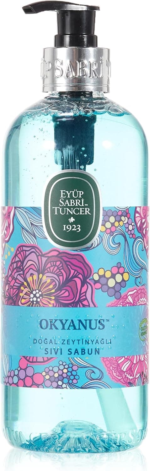 Eyüp Sabri Tuncer Doğal Zeytinyağlı Sıvı Sabun Okyanus Kokulu Pet Şişe (500 ml)