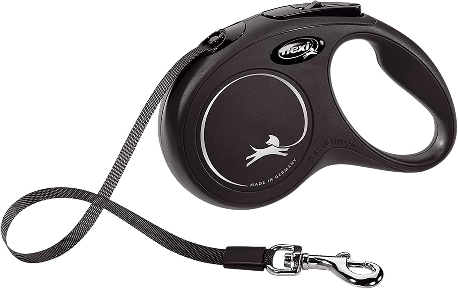 Flexi New Classic S Beden Siyah 5MT Şerit Tasma