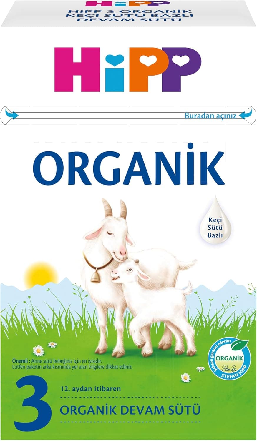 HiPP 3 Organik Keçi Sütü Bazlı Devam Sütü 400 gr