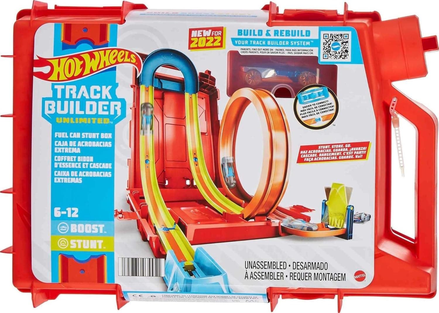 Hot Wheels® Track Builder Benzin Bidonu Akrobasi Seti