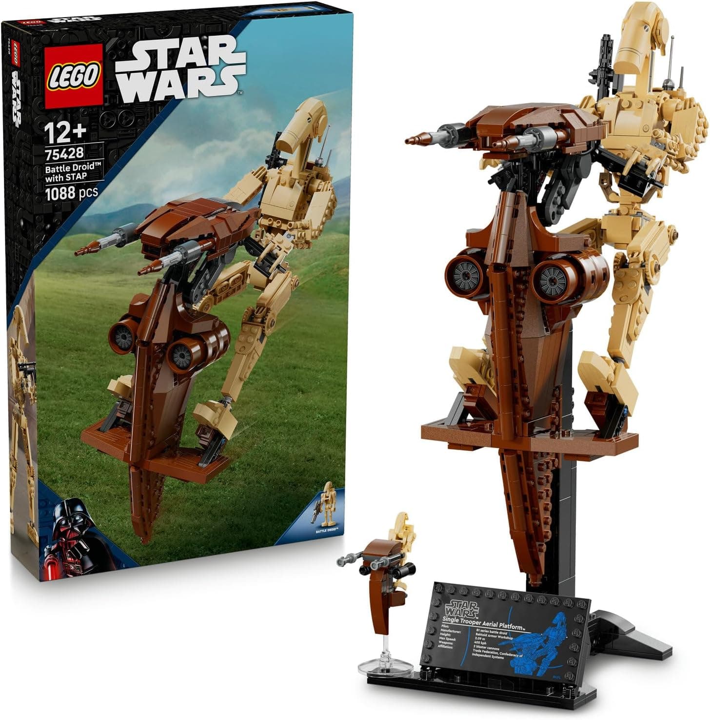 LEGO Star Wars Gizli Tehlike STAP ve Savaş Droidi 75428