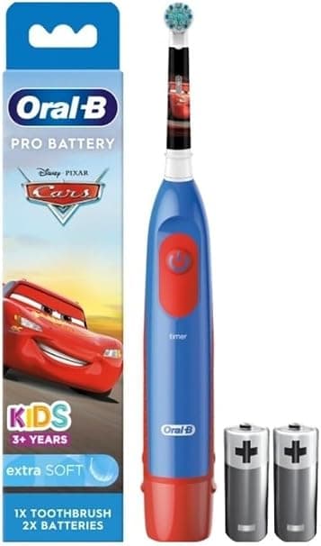 Oral-B Disney Cars Çocuk Pilli Diş Fırçası