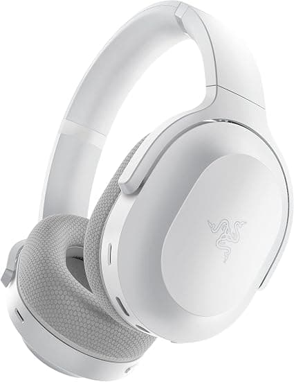 Razer Barracuda - Kablosuz Çoklu Platform Oyun ve Mobil Kulaklık (SmartSwitch Çift Kablosuz, Gürültü Önleyici Mikrofonlar, TriForce Sürücüler 50mm) Mercury