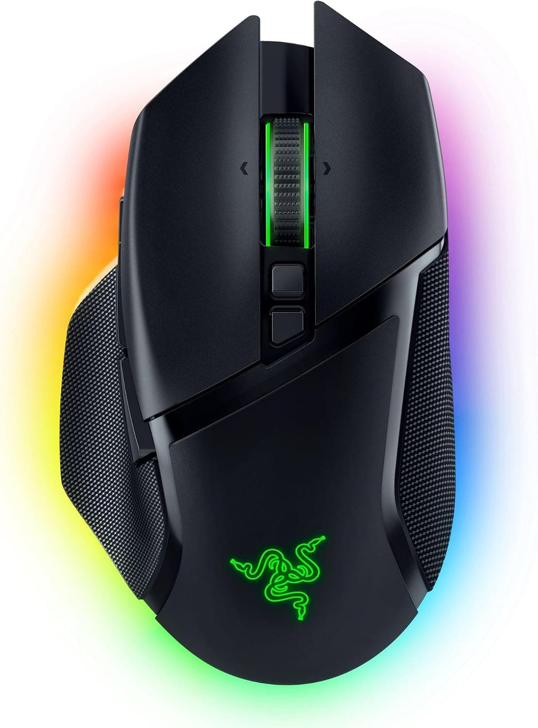 Razer Basilisk V3 Pro - Kablosuz Oyun Mouse'u (Razer HyperScroll Tilt Wheel, Focus Pro 30K Optik Sensör, HyperSpeed Kablosuz, 13 Bölgeli Chroma Aydınlatma, 10+1 Programlanabilir Düğme) Siyah