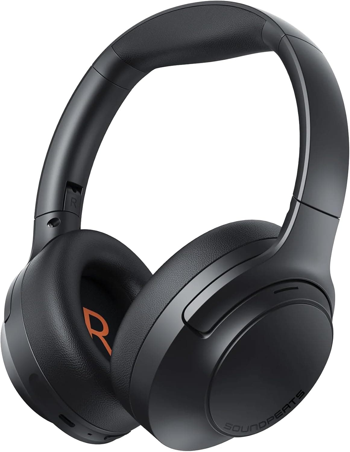 SoundPEATS Cove Pro Hi-Res LDAC Bluetooth 6.0 Kablosuz Kulak Üstü Kulaklık Siyah