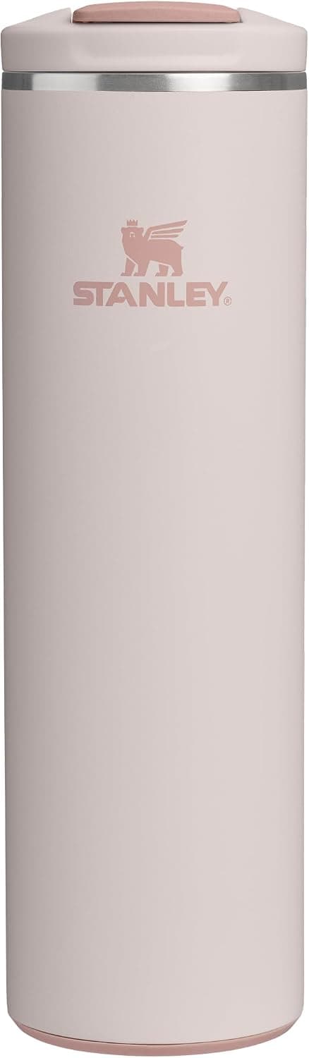STANLEY The Transit FlipTop Mug Termos 0.60 Litre - Pembe Kuvars (Rose Quartz) | Paslanmaz Çelik