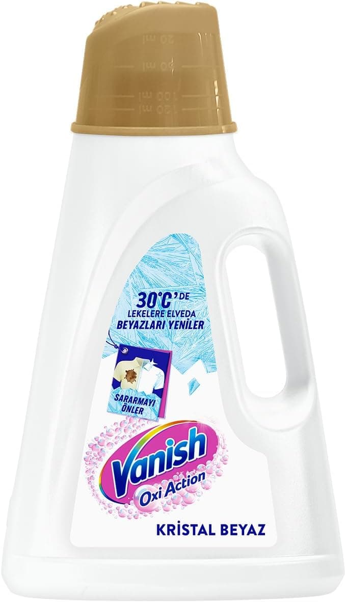 Vanish Kosla Multipower Beyazlar için Leke Çıkarıcı ve Çamaşır Deterjanı Güçlendirici Sıvı (1 x 2700 ml)