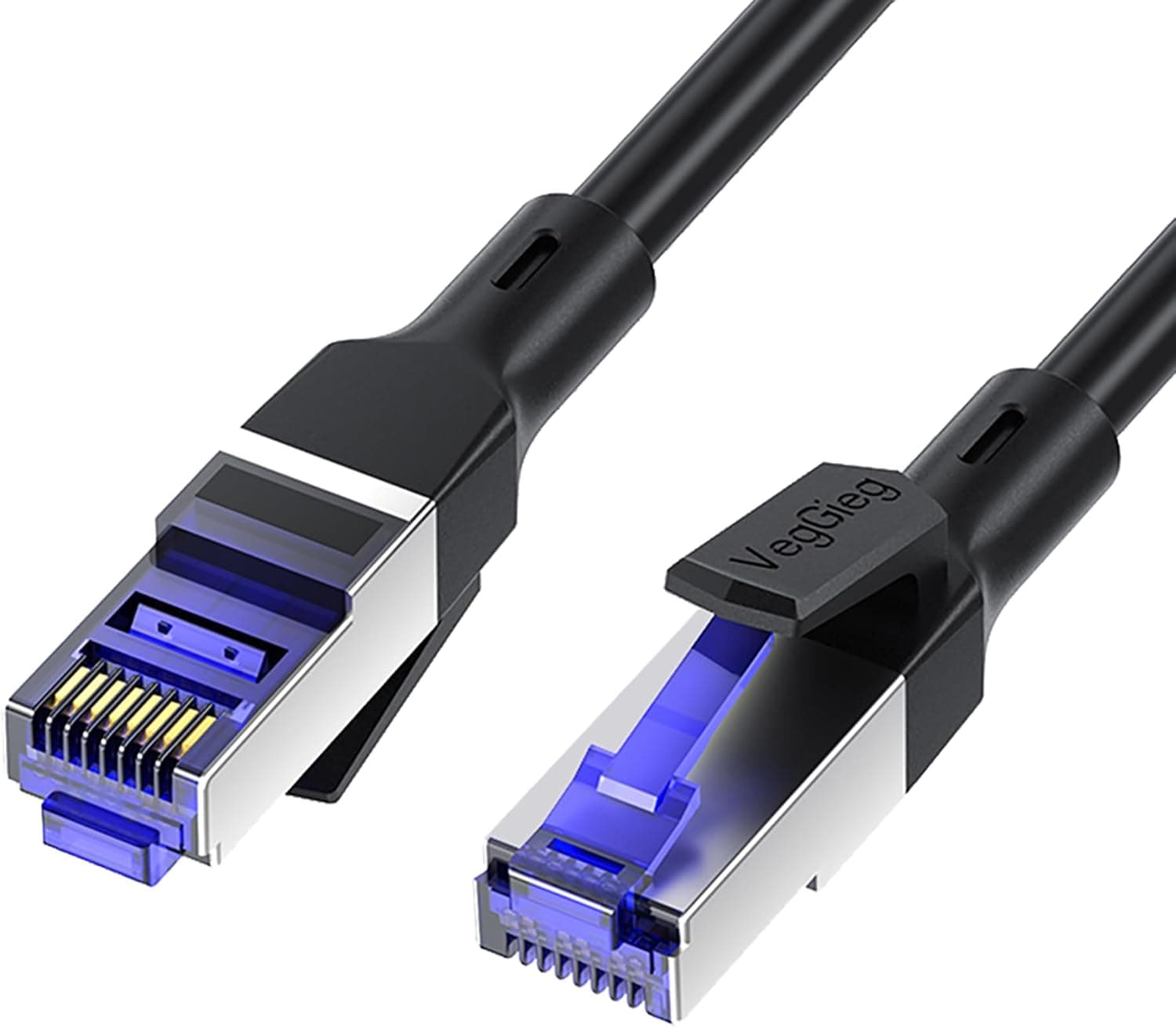VegGieg CAT7 10Gbps Gigabit 600Mhz FTP RJ45 Ethernet Kablosu 15 Metre