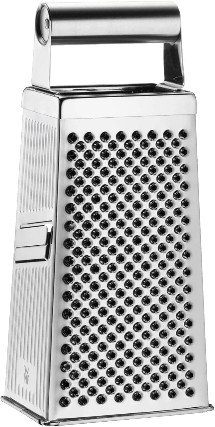 WMF Gourmet 4 Yüzeyli Rende, 8 x 24 cm, Paslanmaz Çelik, Cromargan® Yüksek Kaliteli Paslanmaz Çelik, Patates ve Sebze Rendesi, Bulaşık Makinesinde Yıkanabilir