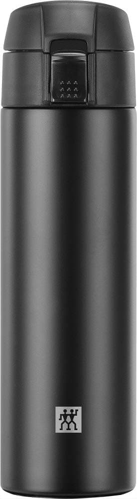 Zwilling Thermo Matara, 7 Saat Sıcak 12 Saat Soğuk Tutar, Paslanmaz Çelik, Siyah, 450 ml